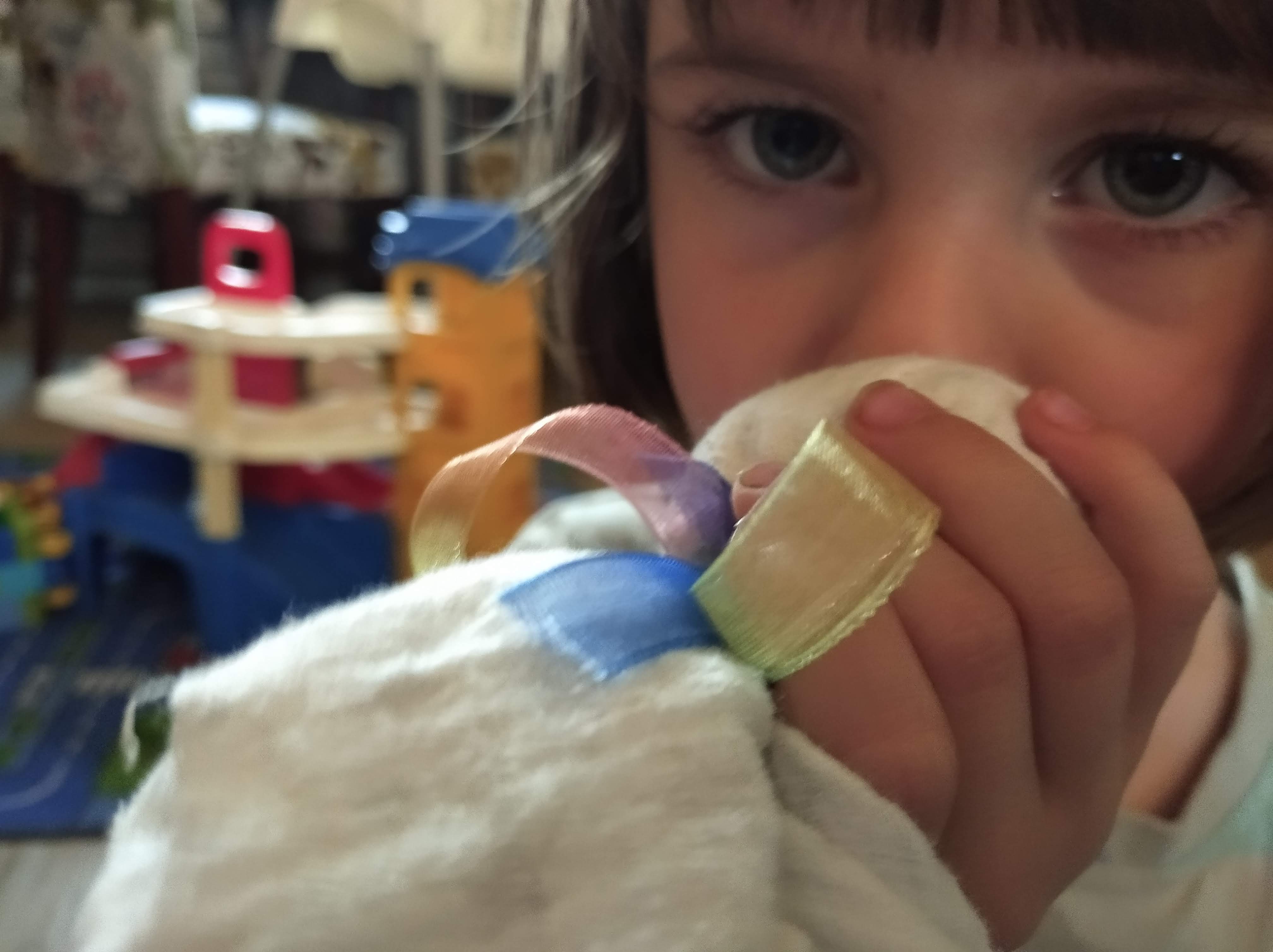 homemade muslin lavender sachet