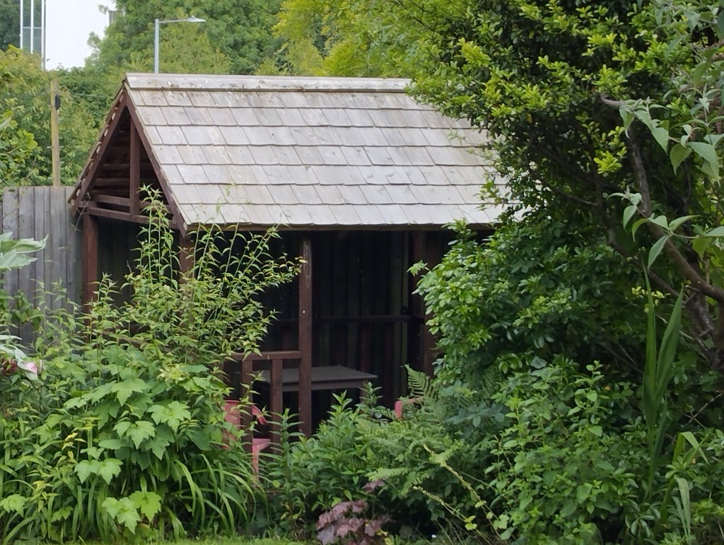 rustic wendy house